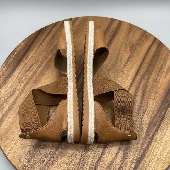 Sorel Ella II Sandals Womens Size 7.5 Leather Slip On Strappy Summer Casual Shoe - Picture 6 of 8